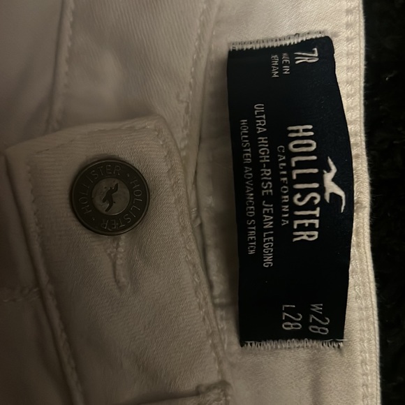 hollister White ultra high rise jean legging - Picture 3 of 3